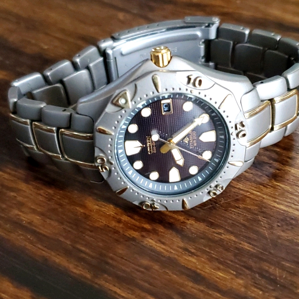 Citizen Eco Drive Titanium Watch